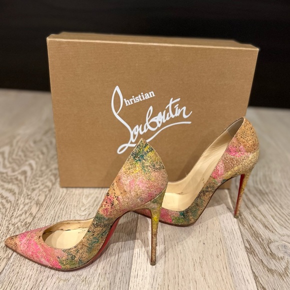 Christian Louboutin
Multicolor So Kate 120 Cork Blooming Print - Picture 4 of 7